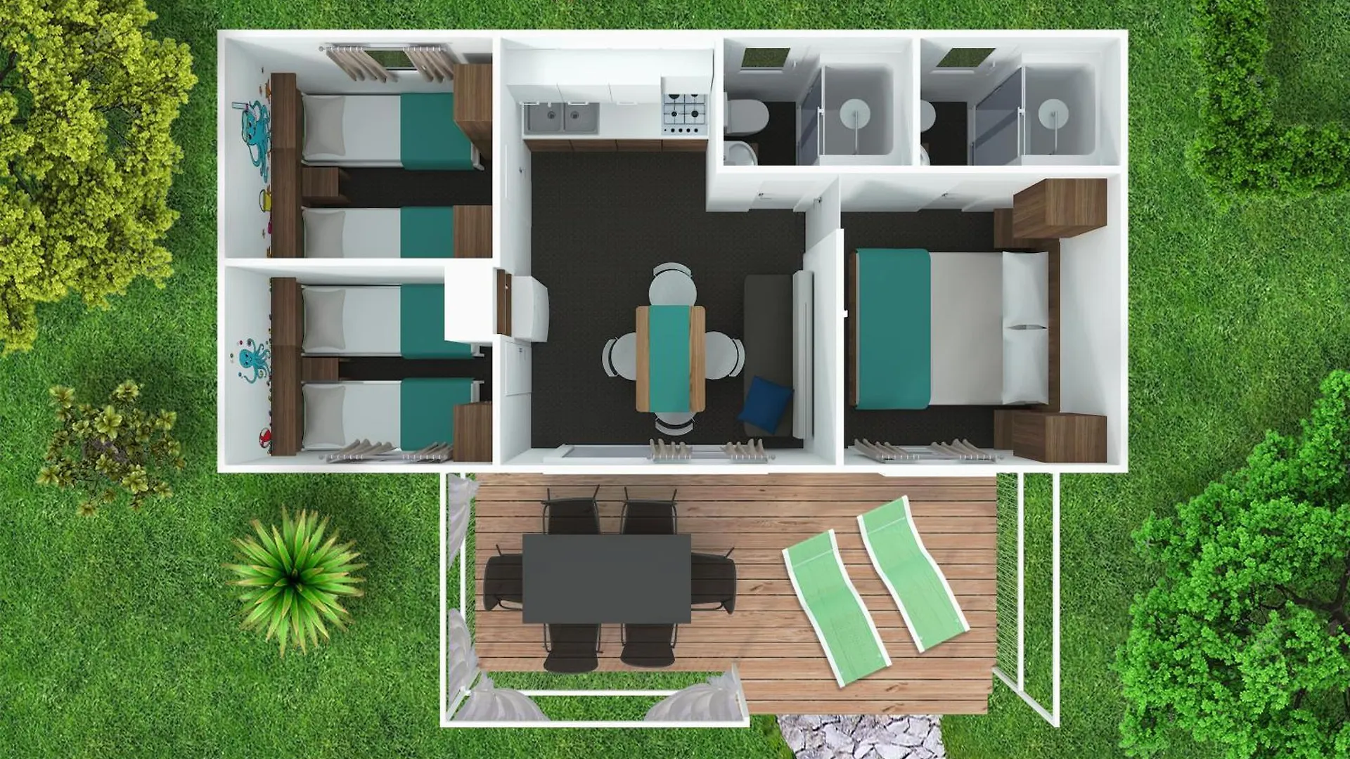 Aminess Planet Camping Holiday Homes Maravea Mareda Horvátország